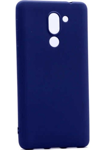Huawei Gr5 2017 Honor 6x Kılıf Zore Premier Silikon Kapak Lacivert