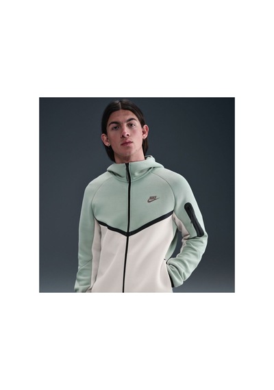 Nike Tech Fleece Windrunner Hoodie Erkek Sweatshirt Turkuaz