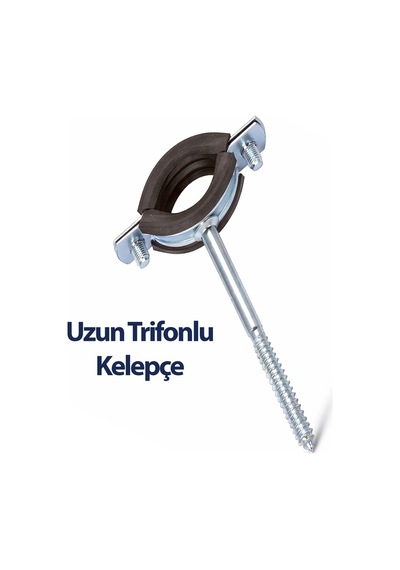 4 İnç Trifonlu Kelepçe Uzun 5 Li Paket