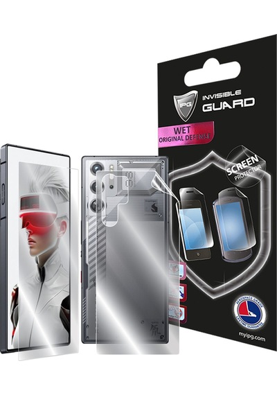 Nubia Redmagic 9s Pro Ipg Hydrogel İnce Tpu Tam Kaplama Ekran Ve Arka Koruma