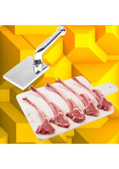 Olgun Paslanmaz Çelik Et Döveceği 1200 Gr Biftek Demiri Metal