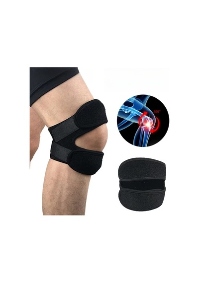 Çiftli Paket Patella Destekli Ortopedik Sporcu Dizliği - Fitness Ve Koşu İçin