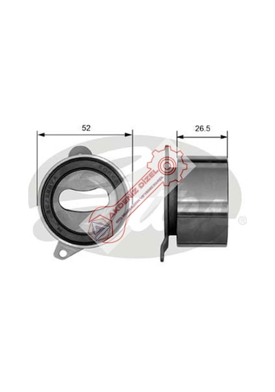 Triger Gergi Rulmanı Mazda 626 87-96 / E2200 / B2500 / Ford Range N11.3741