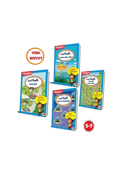 Hidden Pictures Puzzlemania On The Go Serisi 4’lü Set