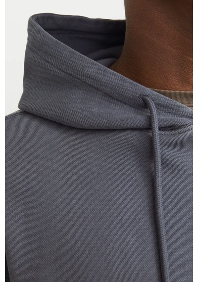 Jack & Jones Jjecharge Faded Erkek Sweatshirt Gri