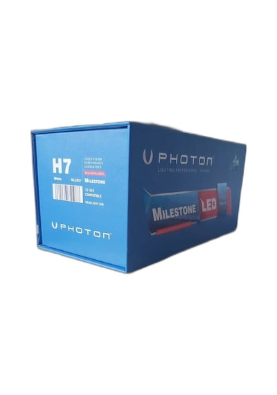 Ahmet Otomotiv Photon Milestone Edıtıon H7 12/24 Volt 14000 Lumen. Parçamar 2023 Yenı Nesıl Son Surum