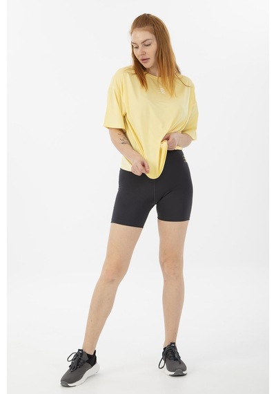 Maraton Active Slimfit Kadın Koşu Antrasit Şort 21198-antrasit