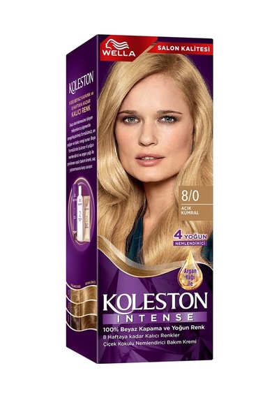 Koleston Intense Saç Boyası 8/0 Sarı - 4 Adet Tarı