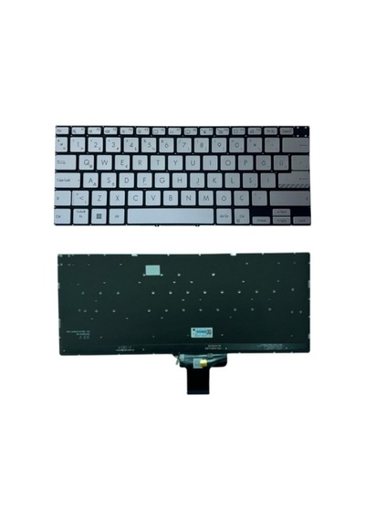 Asus Vivobook Pro14 M3401qa Notebook Klavye Gümüş Tr Işıklı