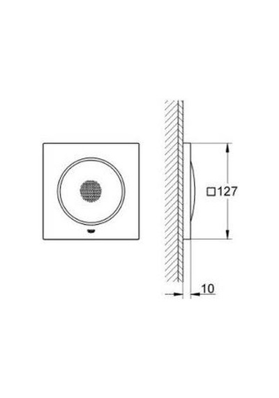 Grohe Rainshower F Ses Sistemi - 36360000 Krom