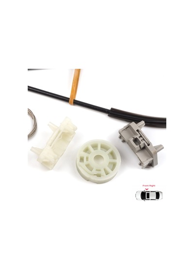 Sağ Cam Kriko Seti Ford Focus Mk1 98-2007 2/3 Kapı Hb Coupe İçin