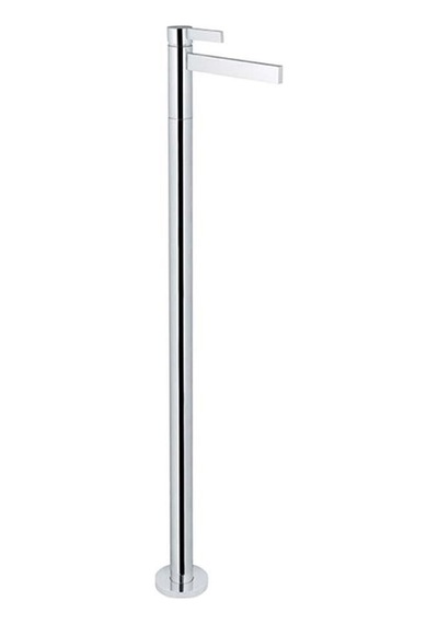 Bocchi Cube Yerden Lavabo Bataryası Krom 1015 0091