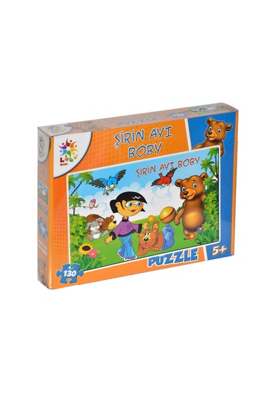 Lc13006 Sevimli Ayı Boby 130 Parça Puzzle Utku Oyuncak