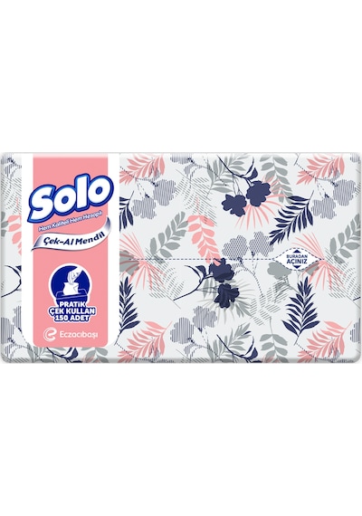 Solo Çek-Al Mendil 4 x 150'li