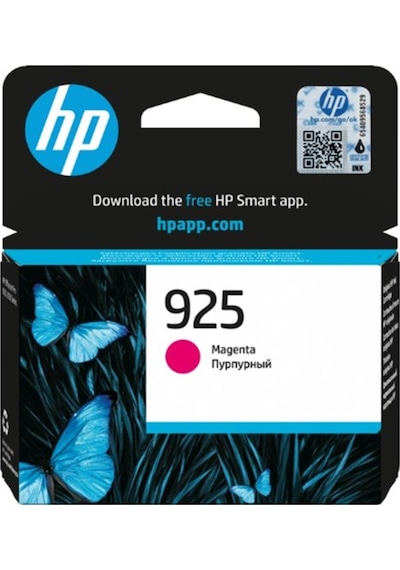 Hp 925 Magenta Kartuş 4k0v7pe