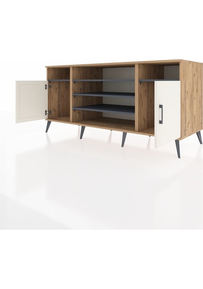 Kronos Konsol 5 Raflı 2 Kapaklı 176x59x83 Çam-aytaşı/antrasit Aytaşı/antrasit Kronos Konsol 5 Raflı 2 Kapaklı 176x59x83 Çam-aytaşı/antrasit Aytaşı/antrasit