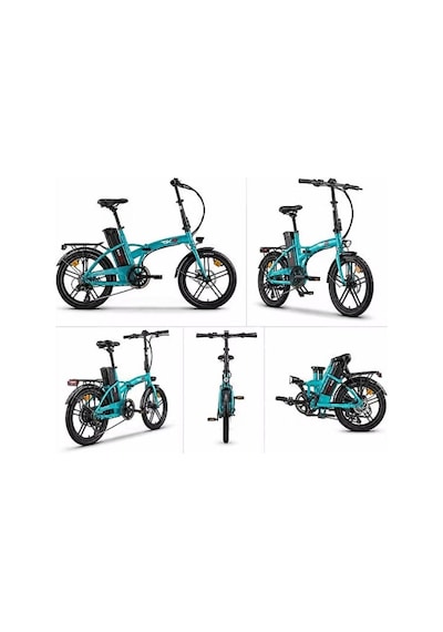 Rks Bn5 Pro 250 W Katlanabilir Elektrikli Bisiklet Mavi
