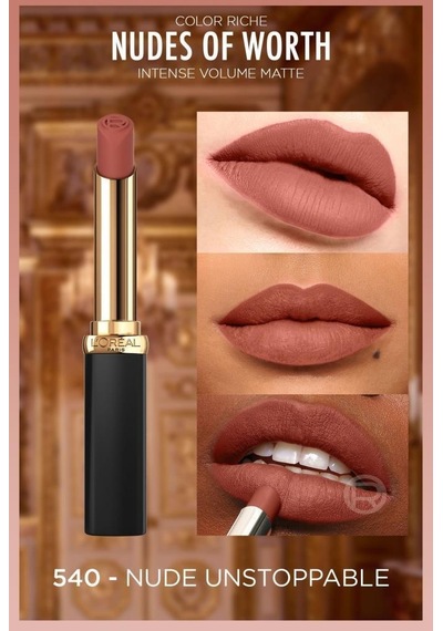L'Oreal Paris Color Riche Intense Volume Matte Ruj 540 Nude Unstoppable