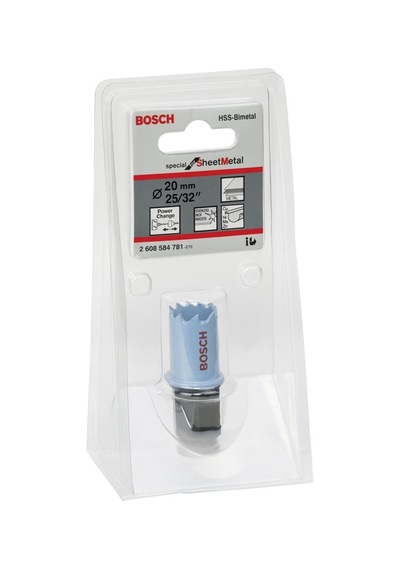 Bosch - Special Serisi Metal Ve Inox Malzemeler İçin Delik Açma Testeresi Panç 20 Mm 2608584781