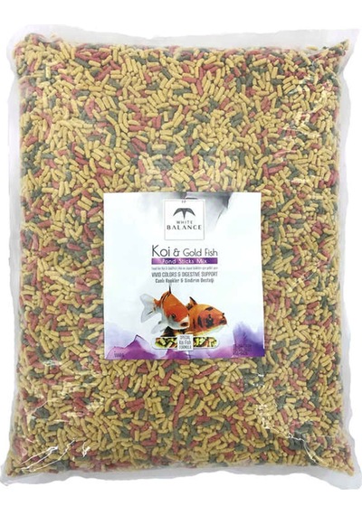 White Balance Koi & Goldfish Pond Sticks Mix 1kg