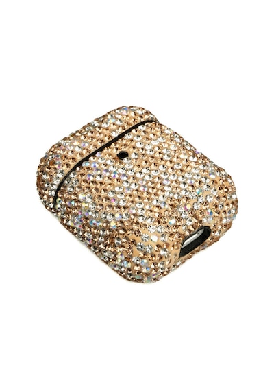 Lexroo Apple AirPods Uyumlu Kılıf Diamond Silikon - No4
