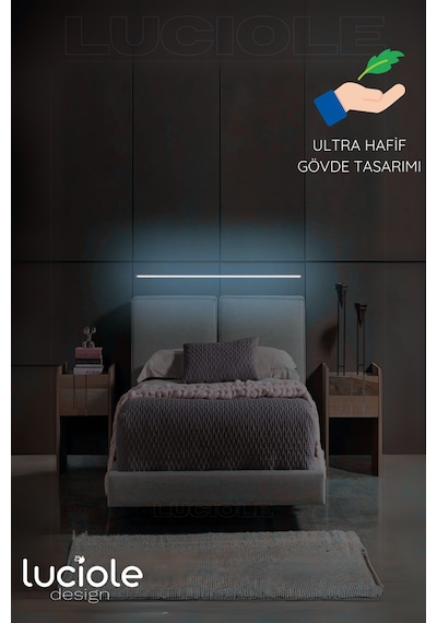 Rgb Led Abajur Aplik Gece Lambası Lambader Renkli Uzaktan Kumandalı Işık - Ledtube2