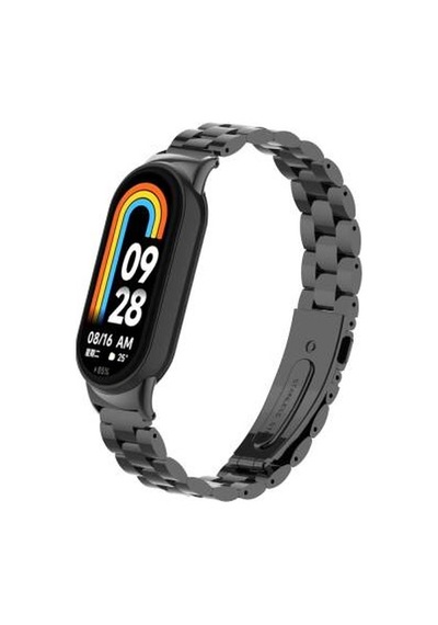 Xiaomi Mi Band 9 Krd-04 Metal Kordon - Siyah