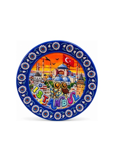 İstanbul Temalı Seramik Magnet Arbltgslejj93zpodxf