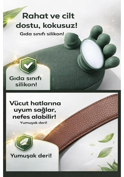 Isıtmalı 3d Boyun Omuz Masaj Aleti Şarjlı Taşınabilir 3 Kademe Masaj Cihazı