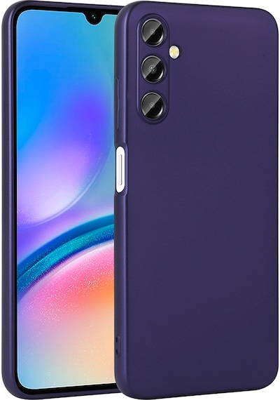 Galaxy Uyumlu A17 Kılıf Zore Premier Silikon Kapak - Lacivert Lacivert