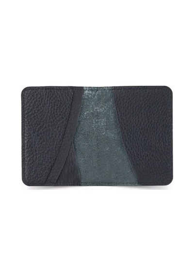 Guard Leather Guard Minimal Siyah Mat Deri Kartlık Çok Renkli