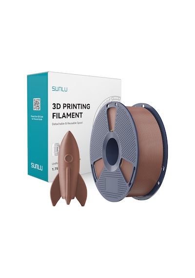 Sunlu High Speed Pla Filament Kahverengi 1.75mm 1kg