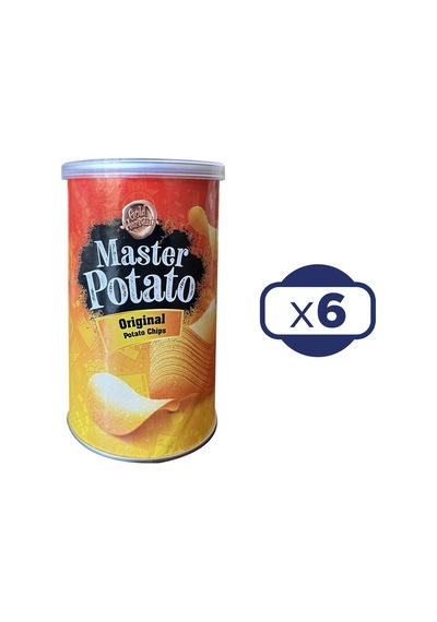 Gold Harvest  Master Potato Original Cips 6 x 60 G