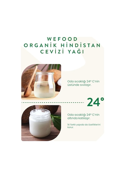Organik Hindistan Cevizi Yağı 150 Ml Soğuk Sıkım Diğer