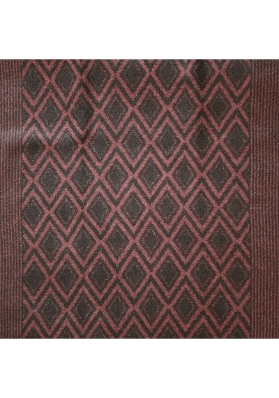 Hedea Bordo Rhombus Desen Kaşkol Bordo