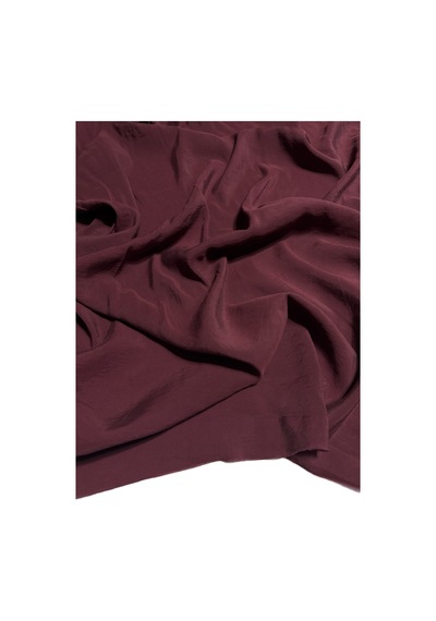 Premium Modal Cupro Kumaş En 150 Cm Yumuşak Ve Dökümlü Bordo