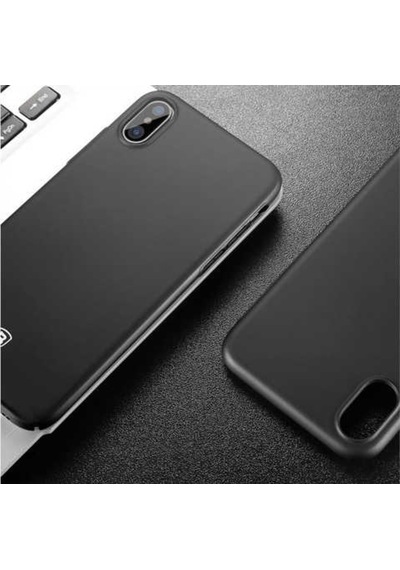 Apple Uyumlu iPhone X/Xs 5.8Baseus Thin Back Ultra Ince Mat Kilif 235915415 - Renk / Beyaz