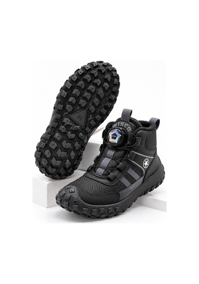 Muggo Torky Bağcık Ayar Mekanizmalı Kalın Taban Unisex Çocuk Günlük Outdoor Trekking Bot Siyah Muggo Torky Bağcık Ayar Mekanizmalı Kalın Taban Unisex Çocuk Günlük Outdoor Trekking Bot Siyah