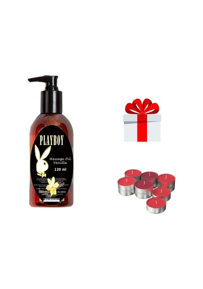 Playboy Vanilya Aromalı Vücut Masaj Yağı 120 ML