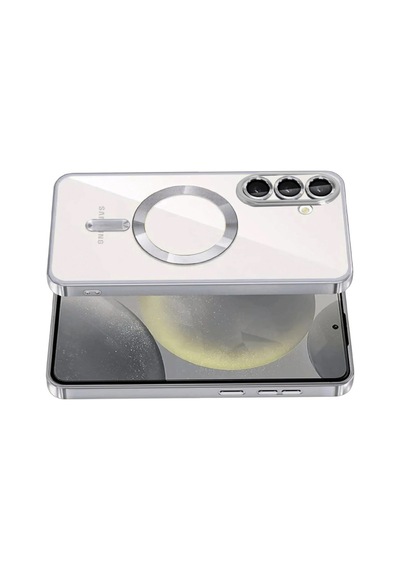 Samsung Galaxy  Uyumlu  A37 5g Kross Magneticsafe Kapak - Titan Gri