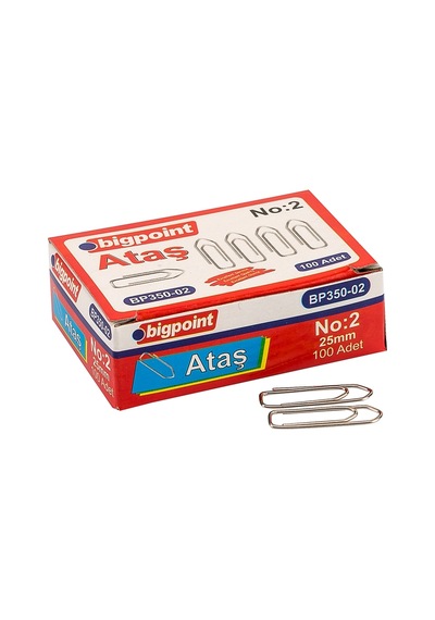 Bigpoint Nikel Ataş No:2 25mm X 10 Adet