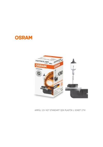 Osram 12V H27 Ampul 27W L Soket N11.1895