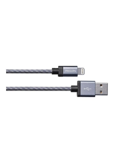 Philips Uyumlu Dlc2508N Lightning - Örme Şarj Ve Data Kablosu