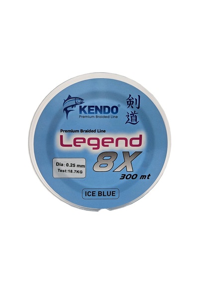 Kendo Legend X8 300m Ice Blue Örgü İp 0,14 Mm