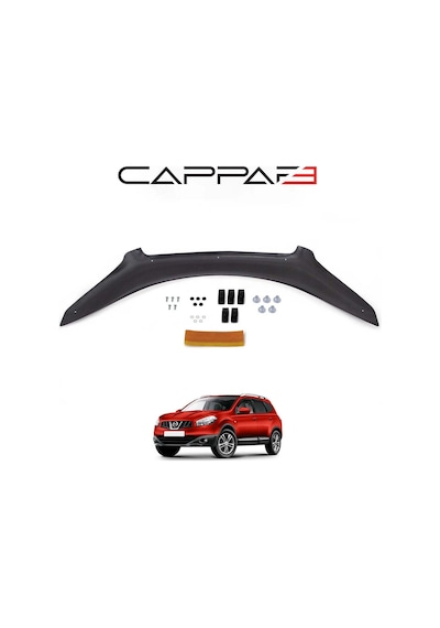 Nissan Qashqai 2010-2013 Yıl Aralığı Uyumlu Kaput Rüzgarlığı 4mm