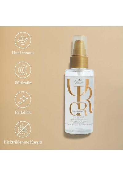Wella Professionals Oil Reflections Light - Yumusatici Yag 100 Ml Sku: Smg8690010433053
