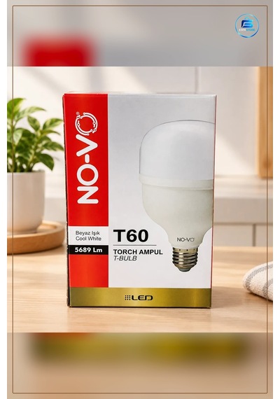 Torch Led Ampul 60 W Gold Beyaz Işık Lm Ev Mutfak Banyo Aydınlatm