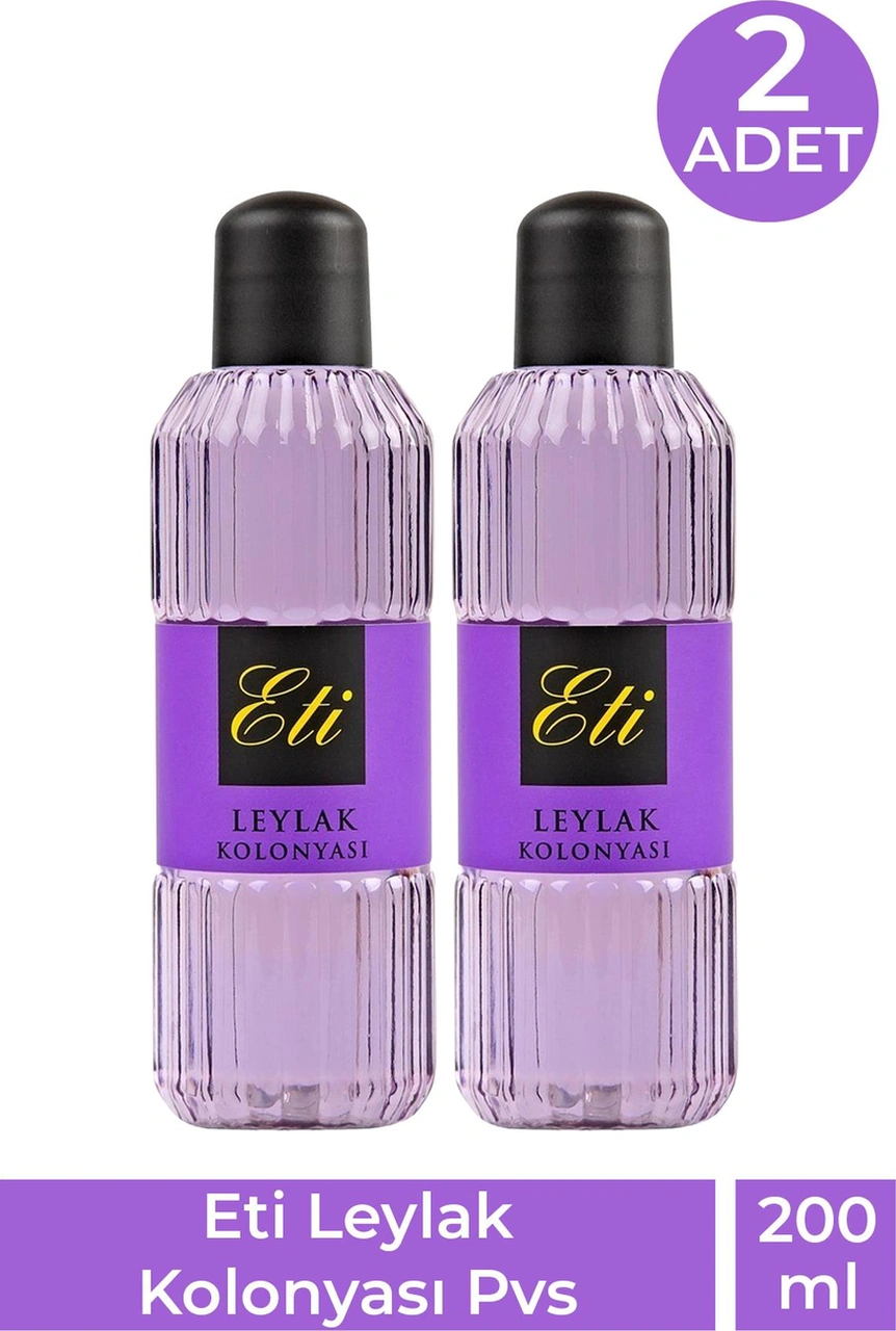 Eti Leylak Kolonyası Pvc 200 Ml 2 Adet
