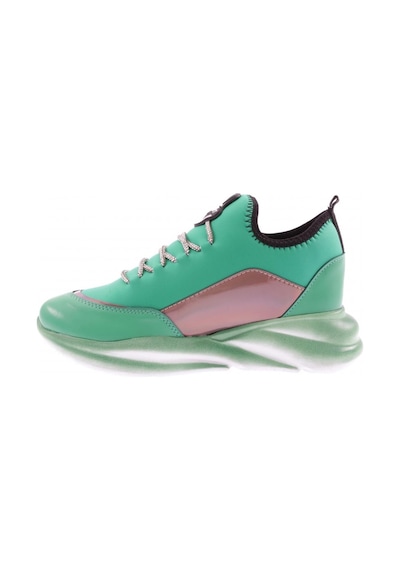 Dgn 315-23y Kadin Kalin Taban Strech Detayli Silver Taş Bağcikli Sneakers Ayakkabi 315-2026-R12563 Yeşil Dgn 315-23y Kadin Kalin Taban Strech Detayli Silver Taş Bağcikli Sneakers Ayakkabi 315-2026-R12563 Yeşil