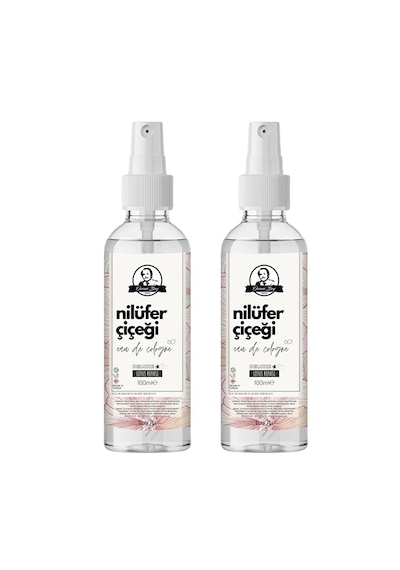 Özcan Nilüfer Çiçeği Kolonyası 100 Ml X 2 Sprey